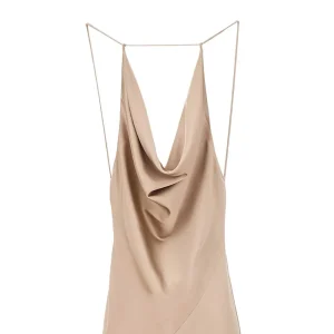 Discount Vera' satin long dress Dresses