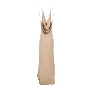 Discount Vera' satin long dress Dresses