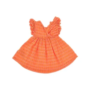 Fashion Vichy seersucker mini dress Kids Clothing