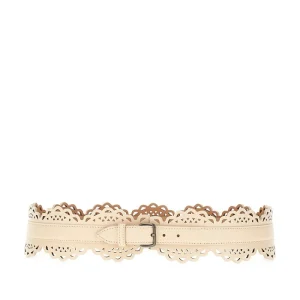 Outlet Vienne calfskin bustier belt Belts