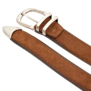 Hot Vintage look suede leather belt Belts