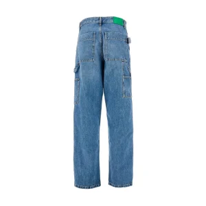 Online Vintage Wash cargo jeans Jeans