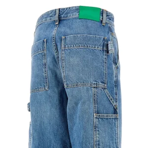 Online Vintage Wash cargo jeans Jeans