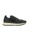 Outlet Vintage-effect leather sneakers Sneakers