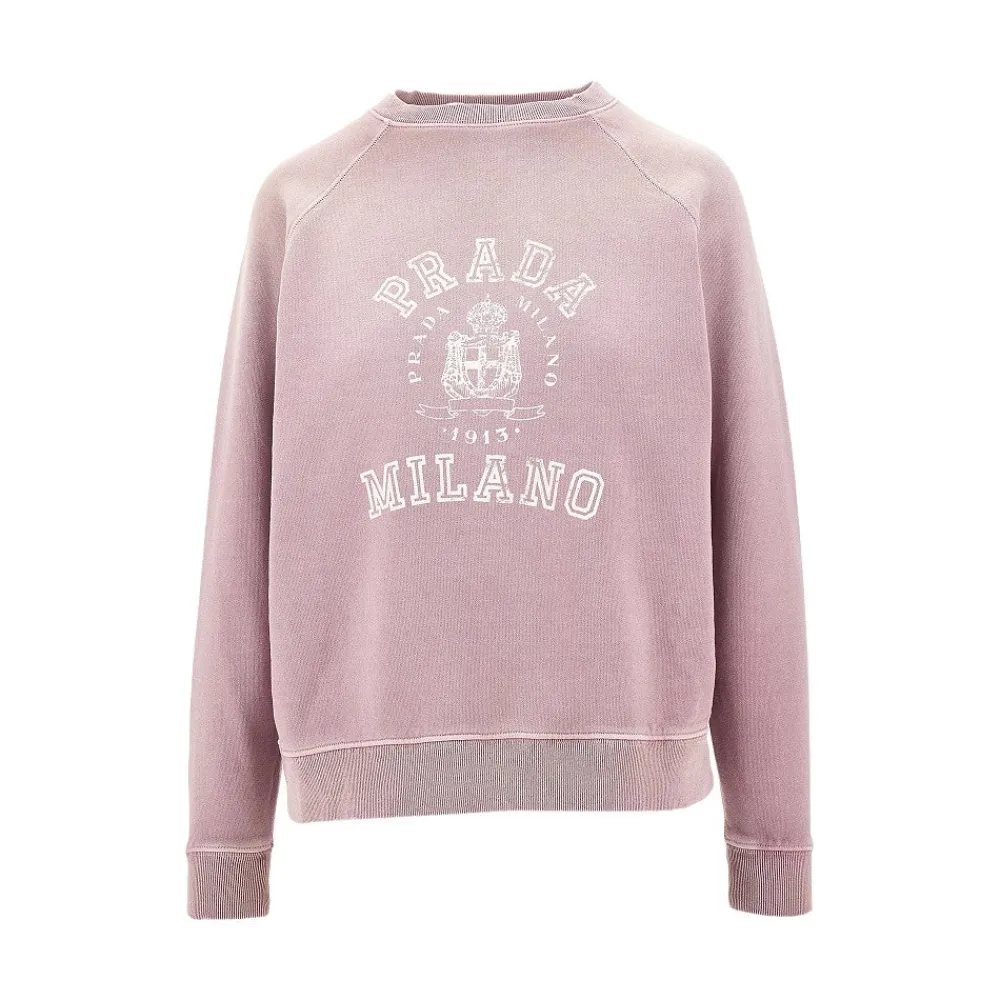 vintagelook_crewneck_swea_0.webp Sale Vintage-look crewneck sweatshirt Sweatshirts