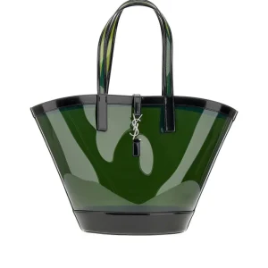 Clearance Vinyl and leather medium Panier bag Top-Handle Bags | Shoulder Bags
