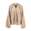 Hot Viola' satin blouse Shirts