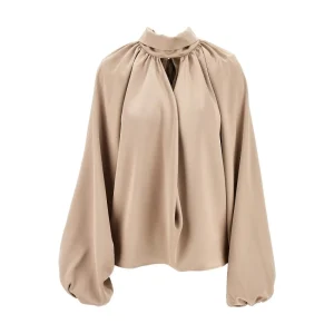 Hot Viola' satin blouse Shirts