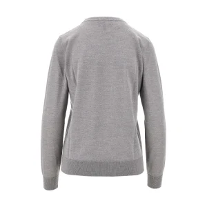 New Virgin wool crewneck sweater Knitwear