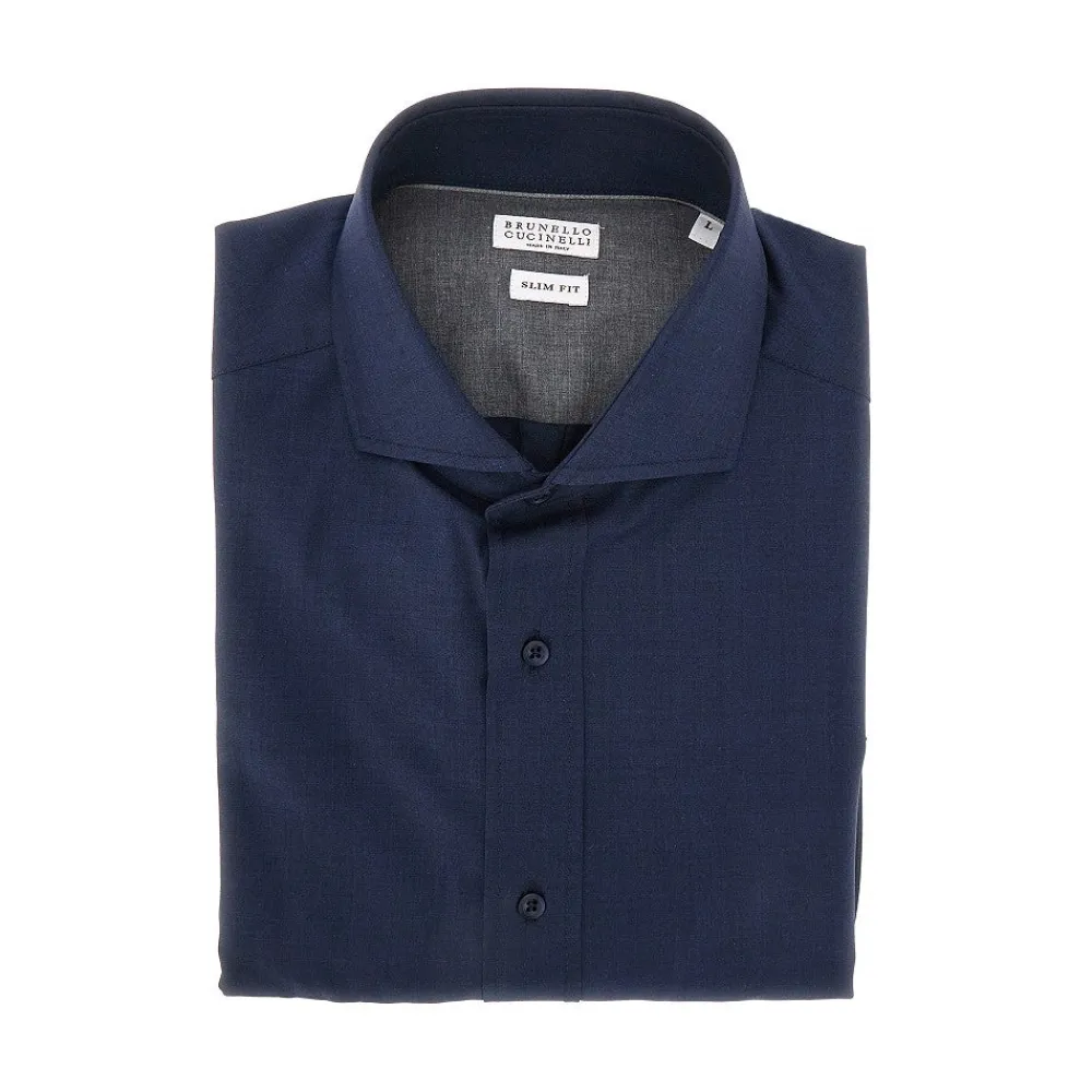 virgin_wool_slim_fit_shir_0.webp Discount Virgin wool Slim Fit shirt Shirts