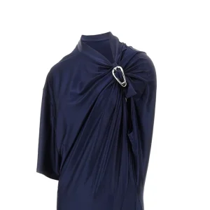 Discount Viscose jersey dress with buckle detail Dresses