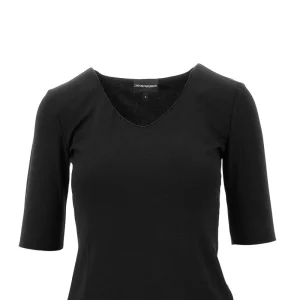 Sale Viscose jersey V-neck T-shirt Tops