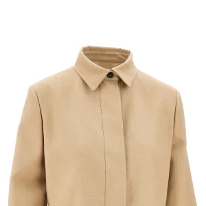 Fashion Viscose-blend cropped jacket Jackets