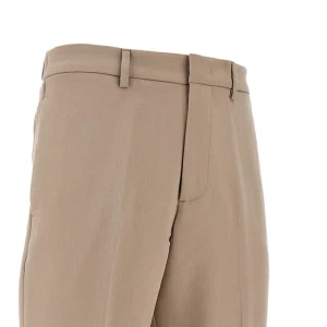 Outlet Viscose-blend pants with elasticated waist Pants And Shorts