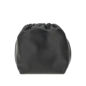 Online VLogo Pouf' nappa leather bag Shoulder Bags