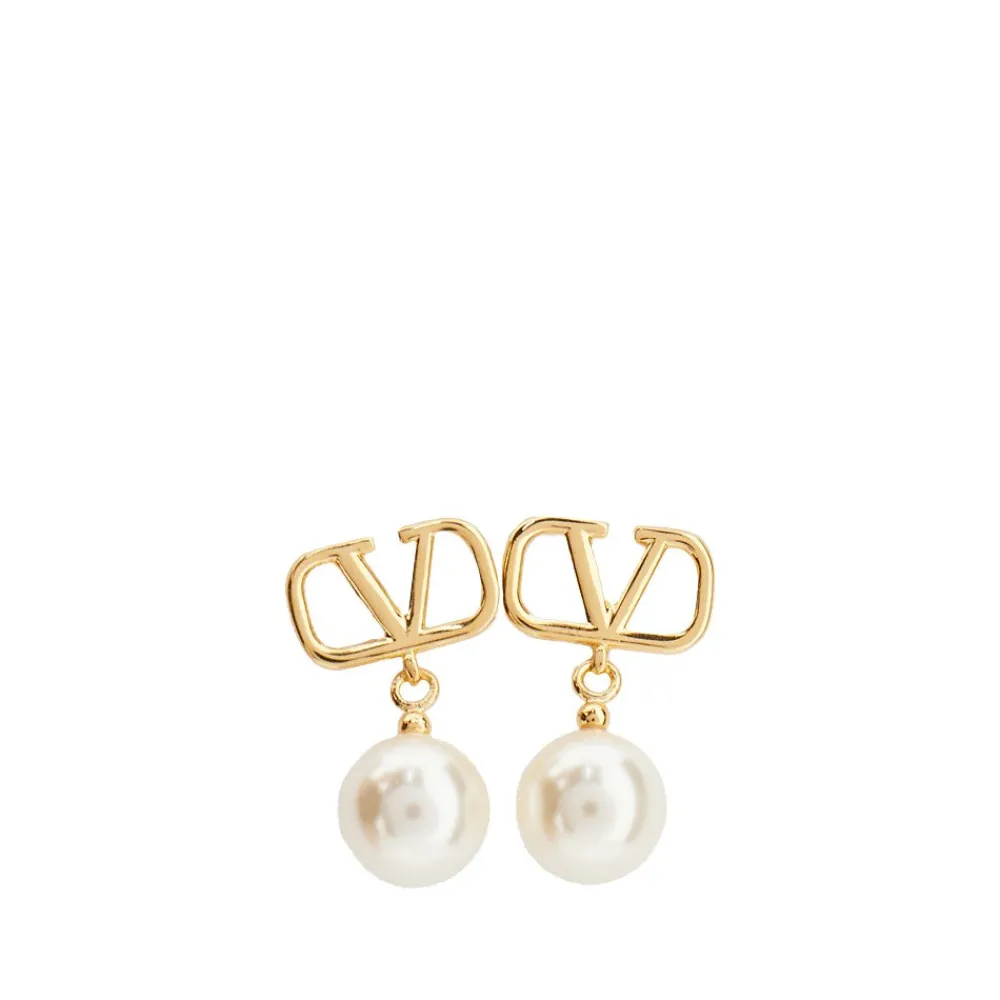 vlogo_signature_earrings__0.webp Sale VLogo Signature' earrings with pearls Jewelry And Watches