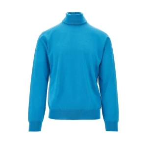Online VLogo Signature embroidery turtleneck sweater Knitwear