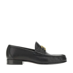 Outlet VLogo Signature' leather loafers Loafers