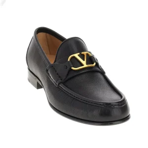 Outlet VLogo Signature' leather loafers Loafers