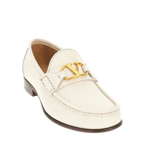 Sale VLogo Signature' leather loafers Loafers