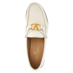 Sale VLogo Signature' leather loafers Loafers