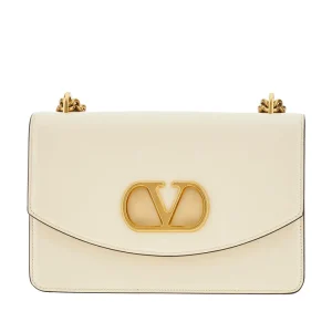 Clearance VLogo Signature' leather shoulder bag Shoulder Bags | Crossbody Bags