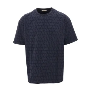Fashion VLogo Signature' printed T-shirt T-Shirts And Polo Shirts