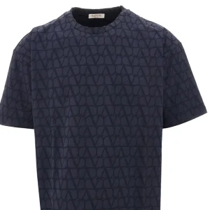 Fashion VLogo Signature' printed T-shirt T-Shirts And Polo Shirts