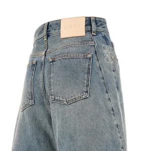 Clearance Washed denim Barrel jeans Jeans