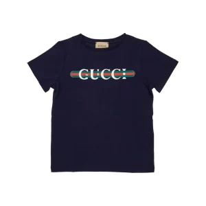 Fashion Web logo print T-shirt Kids/BOY Clothing