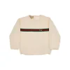 Hot Web ribbon and Horsebit detail sweatshirt Kids Clothing