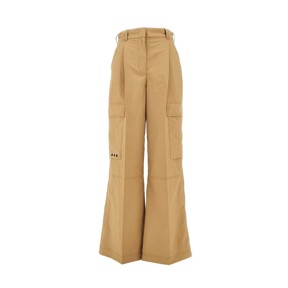 wide_leg_nylon_cargo_pant_0.webp Hot Wide leg nylon cargo pants Pants And Shorts