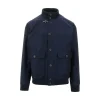 Discount Woo and cotton twill bomber jacket Jackets