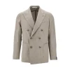 Clearance Wool and cashmere double-breasted blazer Jackets