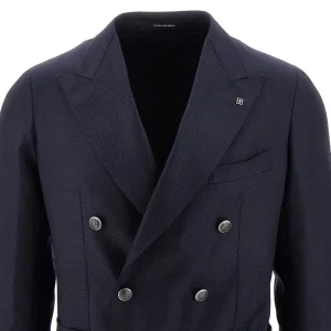 Hot Wool and cashmere double-breasted blazer Jackets