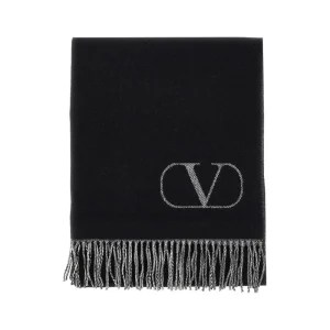 Clearance Wool and cashmere double-face scarf Scarves