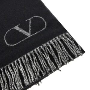Clearance Wool and cashmere double-face scarf Scarves