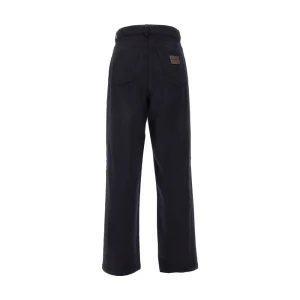 Clearance Wool and cashmere five-pocket pants Pants And Shorts