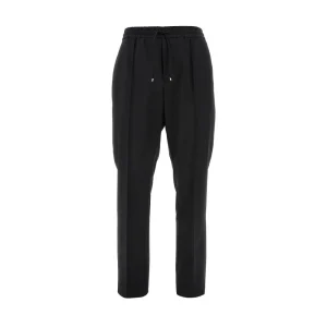 Fashion Wool and mohair pants with drawstring Pants And Shorts