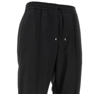 Fashion Wool and mohair pants with drawstring Pants And Shorts