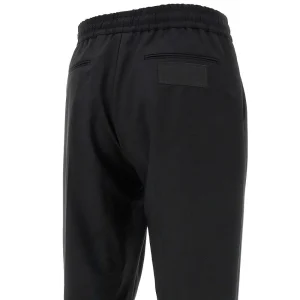 Fashion Wool and mohair pants with drawstring Pants And Shorts