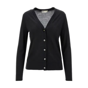 Fashion Wool and silk blend 'Simone' cardigan Knitwear