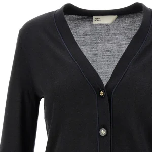 Fashion Wool and silk blend 'Simone' cardigan Knitwear