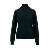 New Wool and silk blend turtleneck sweater Knitwear