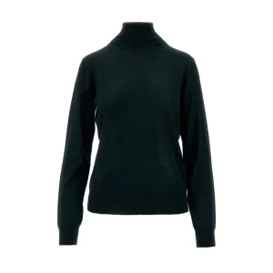 New Wool and silk blend turtleneck sweater Knitwear