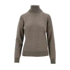 New Wool and silk blend turtleneck sweater Knitwear