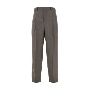 Hot Wool chiné pants with dart Pants And Shorts