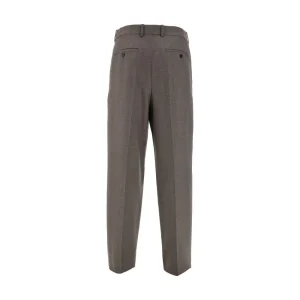 Hot Wool chiné pants with dart Pants And Shorts