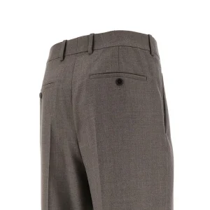 Hot Wool chiné pants with dart Pants And Shorts