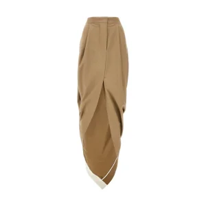 Hot Wool convertible draped skirt Skirts